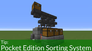 Check spelling or type a new query. How To Build A Sorting System In Minecraft Pe Minecraft Minecraft Construction Minecraft Pe