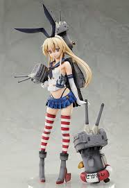 Shimakaze Deploying A 1 4th Scale Figure Of Shimakaze Has Arrived From The Popular Browser Game Kantai Collectio Kantai Collection Anime Figures Figures