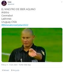 Check here for info on how you can watch the game on tv and via online live streams. Eliminatorias Los Memes Que Dejo La Polemica Derrota De Chile Ante Uruguay Meganoticias