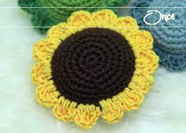 Pola rajut bunga gratis (crochet). 55 Gambar Rajutan Bunga Matahari Terbaru Riwayat Gallery