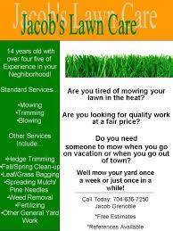 Customize 350 lawn service templates postermywall. My Lawn Care Flyer What Do You Think Lawnsite Is The Largest And Most Active Online Forum Serving Green Industry Professionals