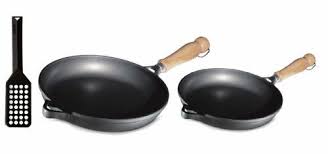 Berndes Tradition Fry Pan Set Includes 9 1 2 Inch Skillet 11 Inch Skillet And Spatula Fry Pan Set Pan Cookware Shops