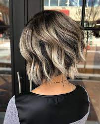 Farbtone Ideen Fur Kurze Frisuren 2019 Short Hair Balayage Bob Hair Color Thick Hair Styles