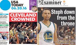 Nba store nba league pass. Cleveland Wins The Newspaper Frontpages Hoopshype