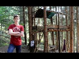 Check spelling or type a new query. 14 Year Old Boy Builds Treehouse In Forest Youtube