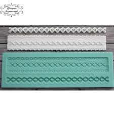 Cheap Moules A Gateau Buy Directly From China Suppliers Yueyue Sugarcraft Bordure Silicone Moule Fondant Moule G Moule En Silicone Outils De Decoration Outils