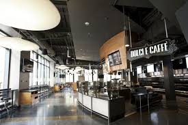 Inside The New Turner Place Dining Facility In Lavery Hall Cafeteria Design College Dining Hall Beautiful Dining Rooms