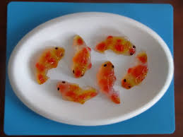 Koi Fish Jelly For Chinese New Year Jelly Recipes New Year S Desserts Koi Fish