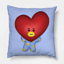 방탄소년단 세계관) was initially known as the most beautiful moment in life series, hwa yang yeon hwa series or hyyh series until the official name and logo were first used in 2017, is a south korean media franchise and shared fictional universe that is centered on a series of music videos and short films, independently. Bt21 Bts Kpop Cute Tata V Taehyung Bt21 Bts Kpop Cute Tata V Taehyung Pillow Teepublic