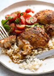 Garlic Chicken Thighs Recipe Chicken Thigh Recipes Recipetin Eats Garlic Chicken Thighs Recipe