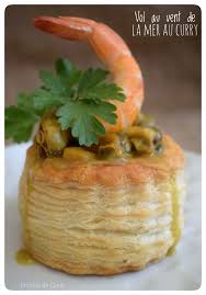 Recette De Vol Au Vent De Fruits De Mer Au Curry Nosrecettesfaciles Com