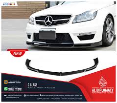 Mercedes Benz C Class W204 C63 Front Lip 2013 2016 Benz C Mercedes Benz Benz