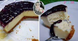 Resepi kek cheese guna tepung sponge mix. Kos Tak Sampai Rm30 Dah Boleh Sediakan Blueberry Cheese Cake Sedap Ni Untuk Anak Anak Jimat Pa Ma