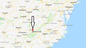 The pigeon forge mass transit trolleys travel to more than 200 official stops in pigeon forge, as well as select locations in gatlinburg and sevierville, for a modest fare. Where Is Pigeon Forge Tennessee What County Is Pigeon Forge Pigeon Forge Map Located Where Is Map
