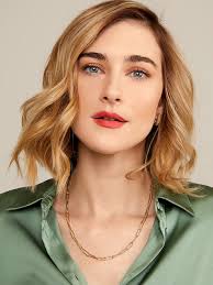 Margot Gold Metal Link Short Necklaces