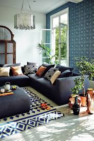 Pin By Helen Hopla On Mybespokeroom Copper Living Room Blue And Copper Living Room Bronze Living Room