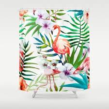 40% off with code fourthjuly21. Pink Flamingo Shower Curtain Flamingos Shower Curtain Tropical Etsy