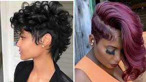 First up on our list of gorgeous short haircuts for women is this glam hair idea. Chic Short Haircut Ideas For Black Women 2020 2021 Youtube