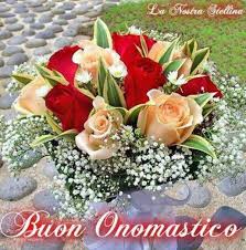 Buon Onomastico Auguri 6962 Table Decorations Flowers Floral Wreath