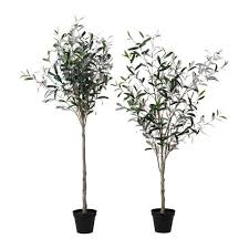 Ikea Us Furniture And Home Furnishings Potted Olive Tree Artificial Potted Plants Artificial Plants
