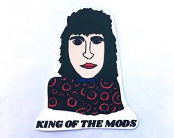 The Mighty Boosh I Have so Much to Give King of the Mods Howard Moon Vince  Noir Noel Fielding Julian Baratt Sticker/magnet
