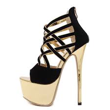 Maybe you would like to learn more about one of these? New Women S Party Dressy Pumps Very High Stiletto Heel Black Gold Shoes Sandals Unbranded Sandals Formal Blackstilettoheels Heels Stiletto Heels High Heels