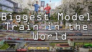 Largest Model Train In The World World S Biggest Model Airport Minia Model Trains Train Model Train Layouts