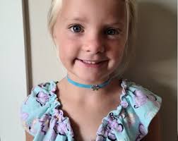 Girls Stretchy Minimalist Personalized Choker Necklace