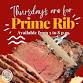 PRIME RIB NIGHT IS HERE! Dine-In Or Carry-Out