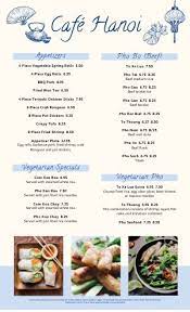 Vietnamese Menu Templates Musthavemenus Cafe Menu Design Menu Design Template Cafe Menu