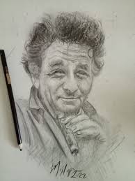 Love Peter Falk ❤️ ♥️ 💕 here is a new drawing I drew recently of the  greatest Peter Falk, Columbo a pastel pencils drawing. hope you'll like it  💓