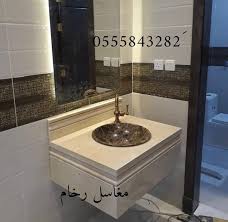 صور مغاسل رخام حمامات ٣ home decor decor sink