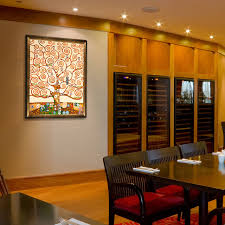 Step 12 ~ i placed the drop cloth on the dining room floor and we moved the table into the dining room for the final painting step. Oil Paintings For Dining Rooms Contemporary Dining Room Wichita By Overstockart Houzz