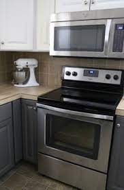 B.i.n insures that the door and trim paint will. Painting Melamine Kitchen Cabinets The Decorologist