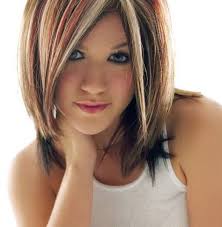 This combination of golden blonde base color and rusty red. Hairstyles For Medium Length Hair With Layers Red Highlights 63 Ideas