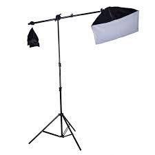 Photography Video Studio Umbrella Lighting Kit With Arm Softbox