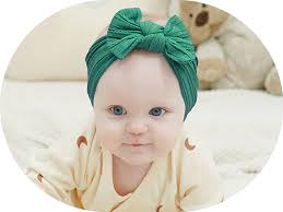 Amazon.com: jollybows Baby Girl Headband Bows Nylon Head Wraps Newborn  Hairbands Infant Toddler Hair Bow (6- Black White Khaki) : Baby