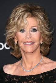Jane Fonda Photos Photos Arrivals At The Unite4 Humanity Event Part 2 Jane Fonda Hairstyles Jane Fonda Thick Hair Styles