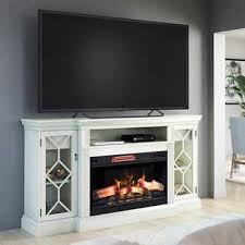 Supporting tvs up to 80 inches or 155 pounds, it also adds warmth and ambiance as it heats up to 1,000 square feet. Tresanti Megandale Tv Console With Classic Flame Electric Fireplace Electric Fireplace Living Room Tv Console With Fireplace Electric Fireplace