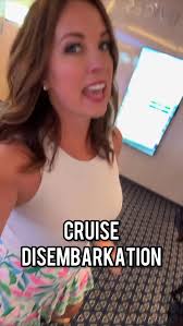 Carnival Firenze Disembark Process