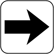 Graviertes led schild mit wc pfeil nach links sowie folien hinterlegung für gastro handel. Symbol Schilder Pfeil Gleich Online Kaufen Seton