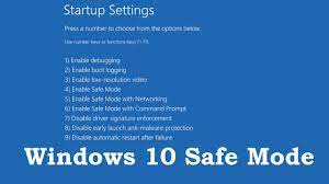 How To Boot Into Safe Mode On Windows 10 (3 Ways) - Youtube