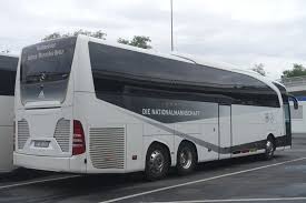 Vdl futura fhd2 mannschaftsbus nationalteam schweiz dcs. Mercedes Travego M Ehem Dfb Mannschaftsbus Jetzt Muller Frankfurt Flughafen 07 10 2016 Bus Bild De