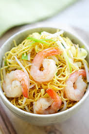 Ingredientsoilsoy sauce oyster sauce ricewinegarlicprawnsspring onions hugasan mabuti ang hipon, ibabad ang vermicelli ng isang oras.painitin ang wok kung. Shrimp Chow Mein Rasa Malaysia