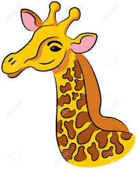Ilustracion De La Cabeza De Jirafa De Dibujos Animados Aislado Ilustraciones Vectoriales Clip Art Vectorizado Libre De Derechos Image 83810374 La jirafa, es un animal que pertenece a la familia de los giraffidae. ilustracion de la cabeza de jirafa de dibujos animados aislado