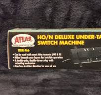 2 Pack Atlas # 66 Deluxe Under Table Switch Track Machine For HO/N