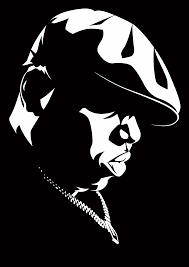 Biggie Smalls Stencil Biggie Smalls Art Hip Hop Art Hip Hop