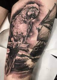 Birds are not only adorable creatures but are also filled with diverse meanings and symbolism. Tattoo Ideas 2020 Parrot Tattoo Black And Grey Tattoos Sleeve Black And Grey Tattoos For Men