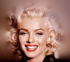 Marilyn in spontaneous realism (acrylic)