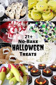 No Bake Halloween Treats Halloween Treats Easy Healthy Halloween Treats Halloween Treats